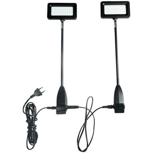 LED Spot 15W, svart, 2 st. / uppsättning