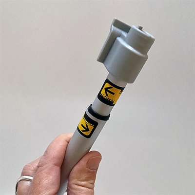 Premium Roll-up, enkelsidig kassett, aluminium, med teleskopstång