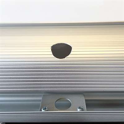 Budget Roll-up enkelsidig kassett - silver
