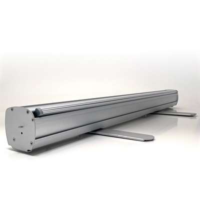 Basic Roll-up enkelsidig kassett - silver