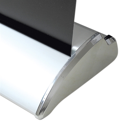 Lux Roll-up, silver, enkelsidig, inkl. banderoll och tryck