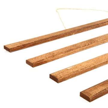 Poster i mörk bok Hanger affischtavla i trä, magnetisk - set