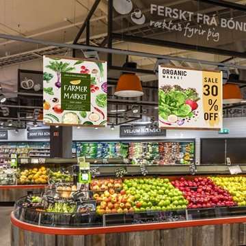 Poster i mörk bok Hanger affischtavla i trä, magnetisk - set