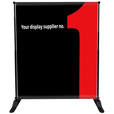 Banner Wall Teleskop, max. 240x240cm, sort