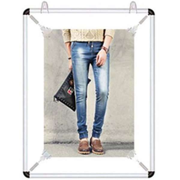 Poster Affischram dubbelsidig - silver