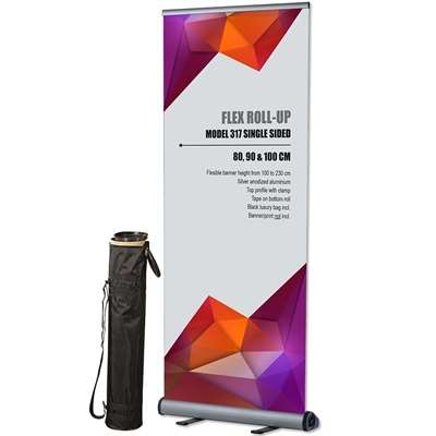 Flex Roll up enkelsidig kassett