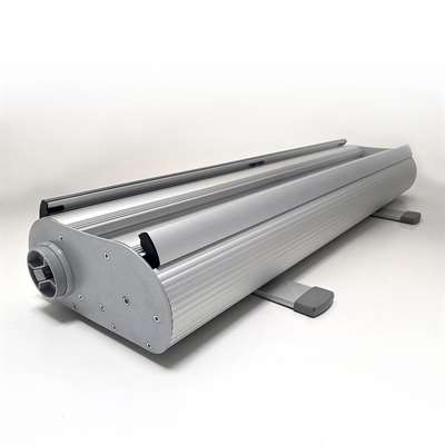 Flex Roll-up, dubbelsidig kassett, silver, 80 x 230 cm