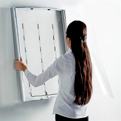 LED Convex ljusram Enkelsidig