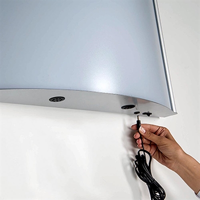 LED Convex ljusram Enkelsidig