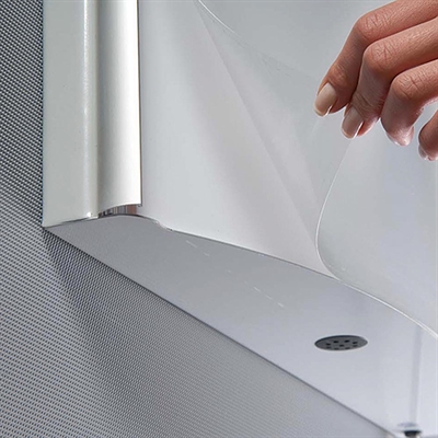 LED Convex ljusram Enkelsidig