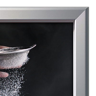 Alu snäppramar - 32 mm - A3 - silver