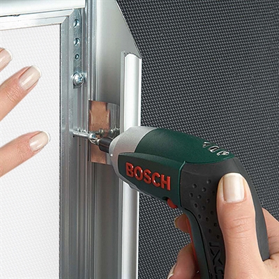 Alu snäppramar - 32 mm - A3 - silver