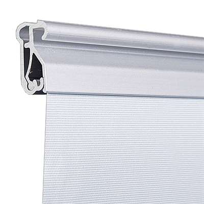 Euro Roll-up enkelsidig - 85x220 cm - silver - med banderoll och tryck