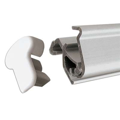 Euro Roll-up enkelsidig - 85x220 cm - silver - med banderoll och tryck