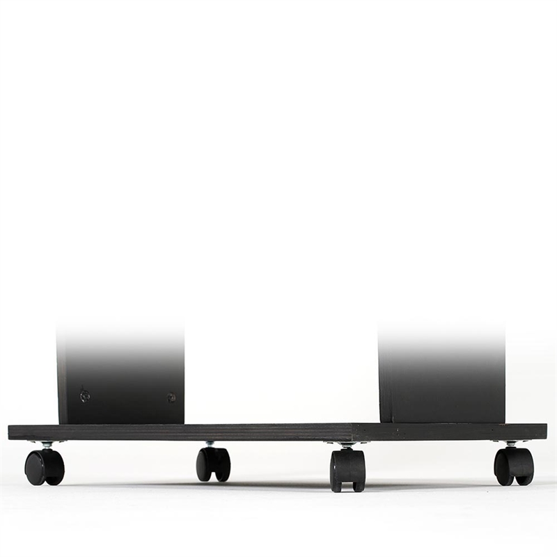 Hjulsats för Wood Podium - Svart (Föreläsning - Svart)