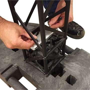 CROWN TRUSS, Heavy Centerbas 79x39x13cm (utan hörnblock)