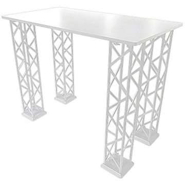 CROWN TRUSS Counter - Rektangel 125x65cm - Vit