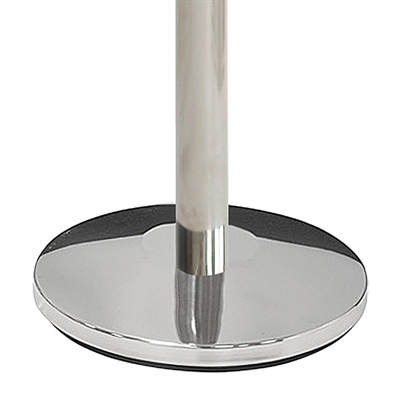 Silver Barrier stolpe - 1 Stativ med 3 meter svart band