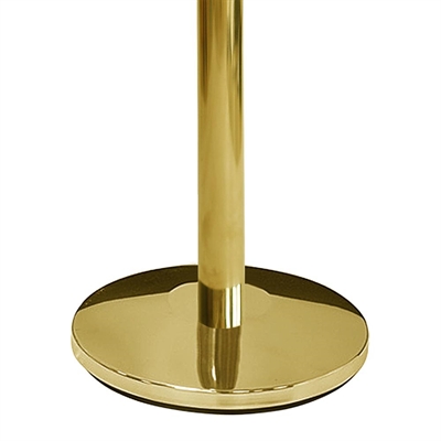Crowd Barrier, Guld med 3 meter rött bälte