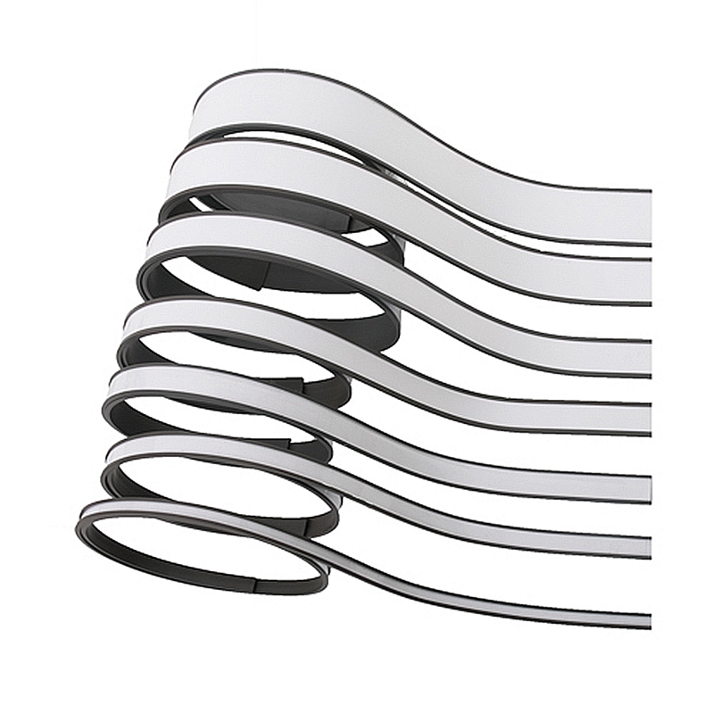 Magnetbånd C-profil m. etiketter og beskyttelsesfolie 1 meter - 50,0 mm