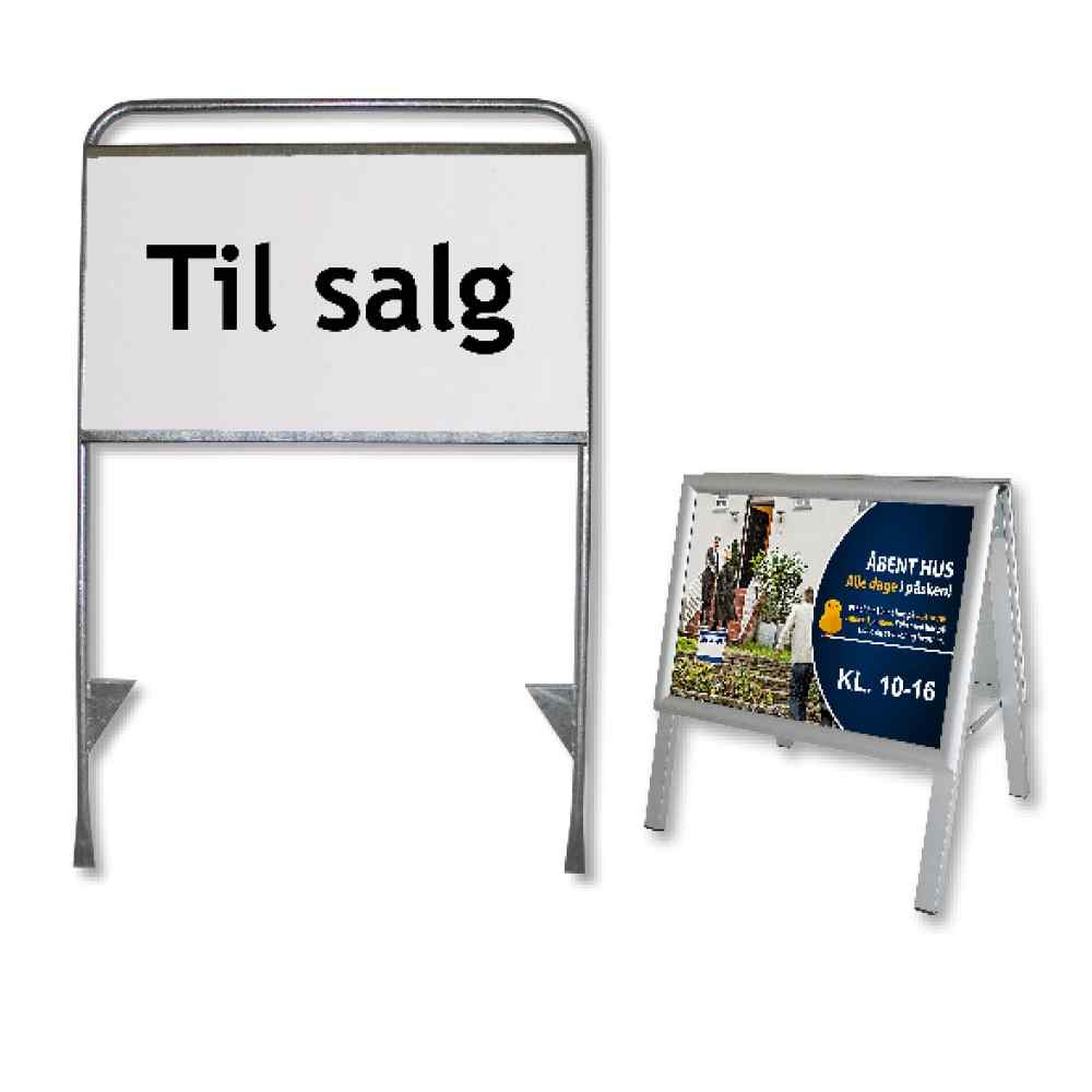 Mäklar skylt